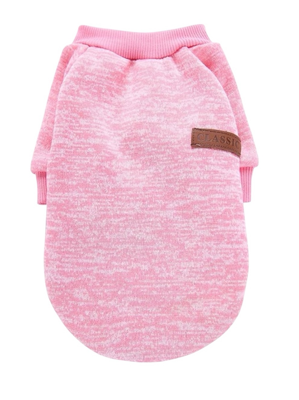Classic Pink Dog Sweater size small